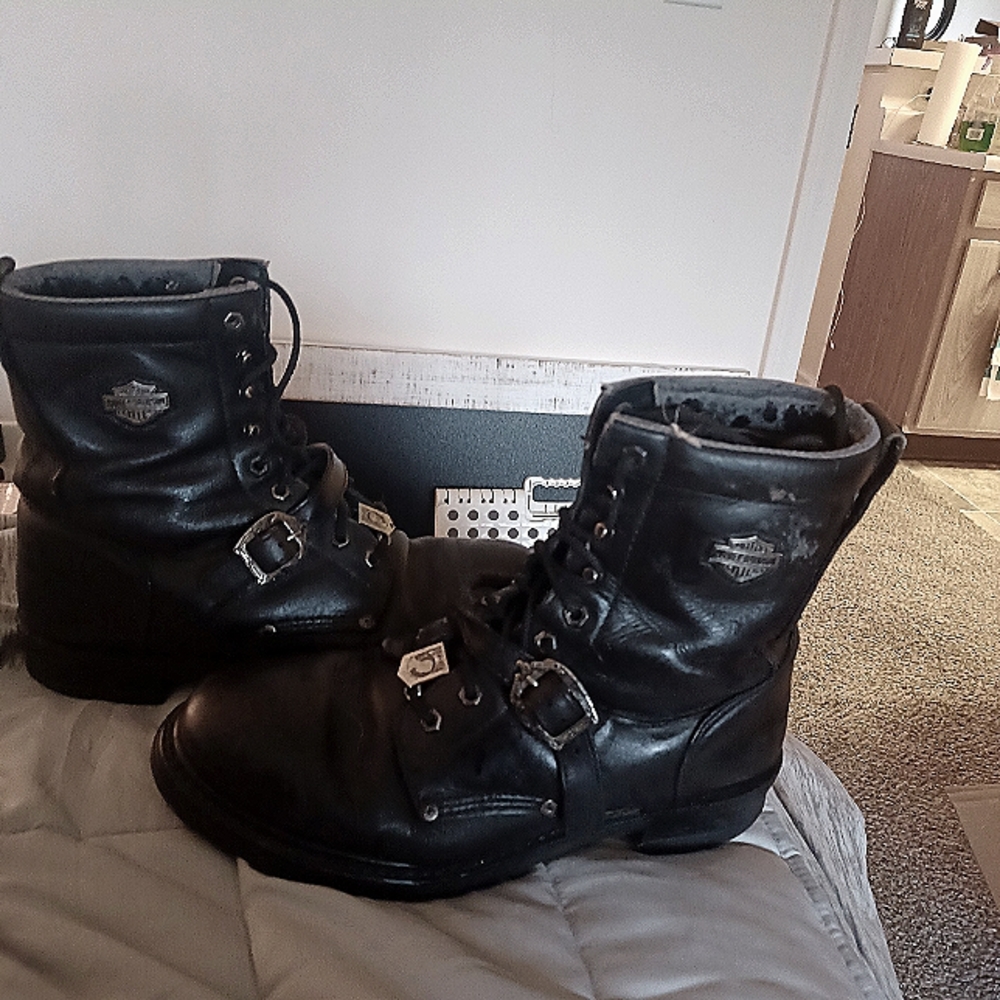 Harley riding boots